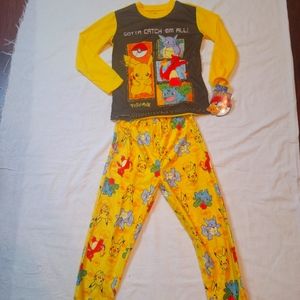 Pokémon boys sleepwear/pajamas.flame resistant.